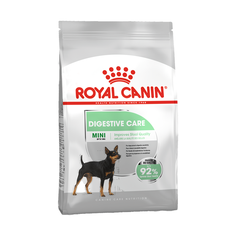  غذای خشک سگ دایجستیو رویال کنین Royal Canin Digestive Care Mini وزن 3 کیلوگرم 