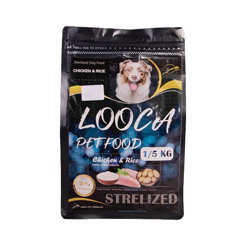  عکس بسته بندی غذای خشک سگ لوکا مدل Sterilized وزن 1.5 کیلوگرم 