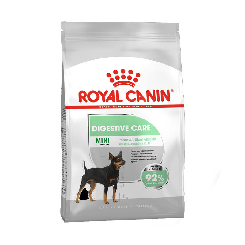  تصویر غذای خشک سگ دایجستیو رویال کنین Royal Canin Digestive Care Mini وزن 3 کیلوگرم 