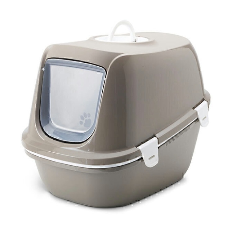 تصویر جزئیات ظرف خاک مسقف گربه نستور جانبو ساویک Savic Nestor Jumbo Toilet Home