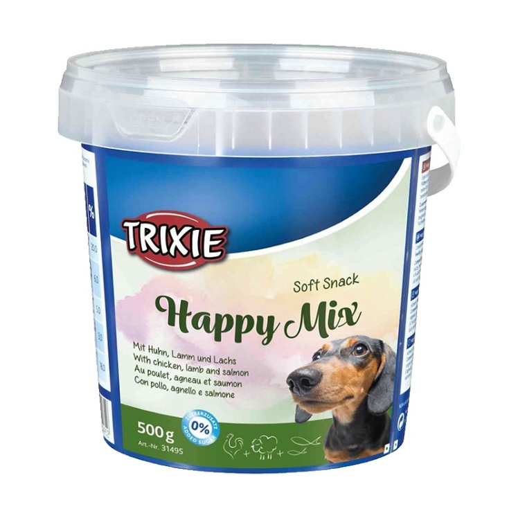 عکس محصول تشویقی سگ تریکسی با طعم مخلوط Trixie Happy Mix وزن 500 گرم
