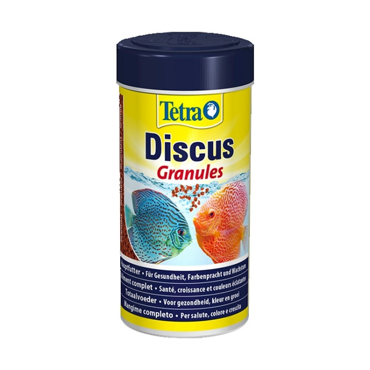عکس دانه بندی غذای مخصوص ماهی دیسکس تترا Tetra Discus Granules حجم 1 لیتر
