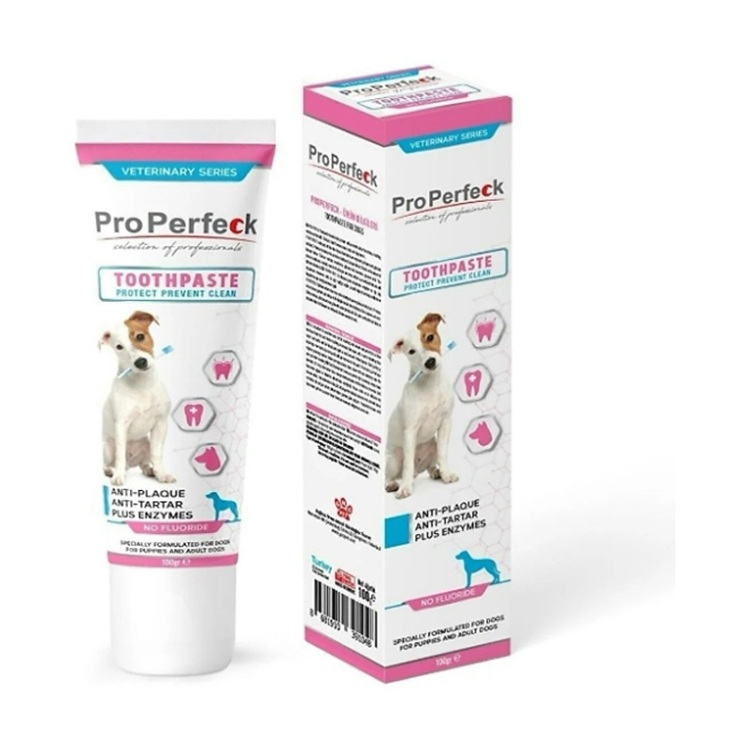 تصویر محصول خمیر دندان سگ پروپرفک ProPerfeck ToothPaste Dog وزن 100 گرم