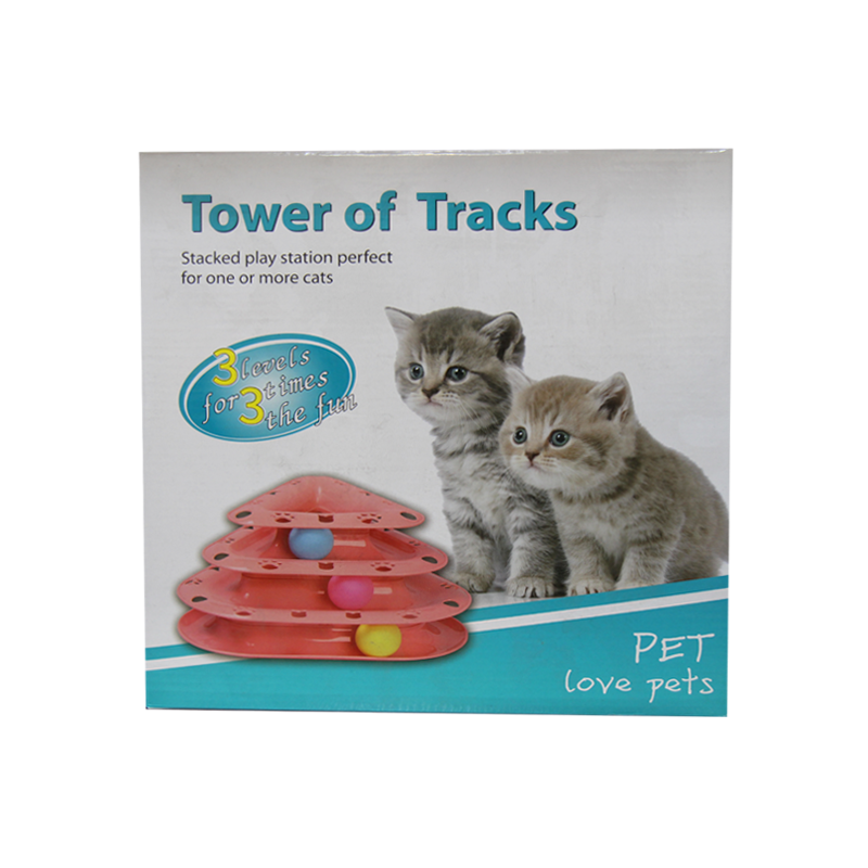  اسباب بازی گربه مدل Tower of Tracks بسته بندی 