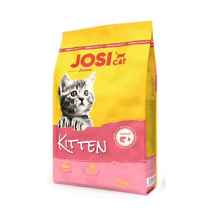 تصویر دانه بندی غذای خشک بچه گربه جوسرا با طعم گوشت پرندگان JosiCat Kitten Poultry وزن 10 کیلوگرم