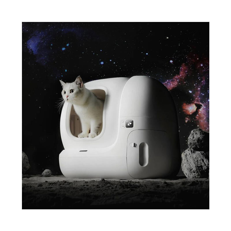  تصویر 3 ظرف خاک هوشمند گربه پت کیت Petkit Cat Litter Box 