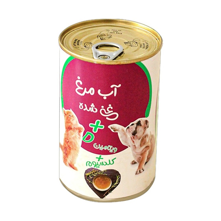 تصویر 2 کنسرو غذای سگ و گربه پتچی با آب مرغ غنی شده Petchi Wet Food وزن ۴۰۰ گرم