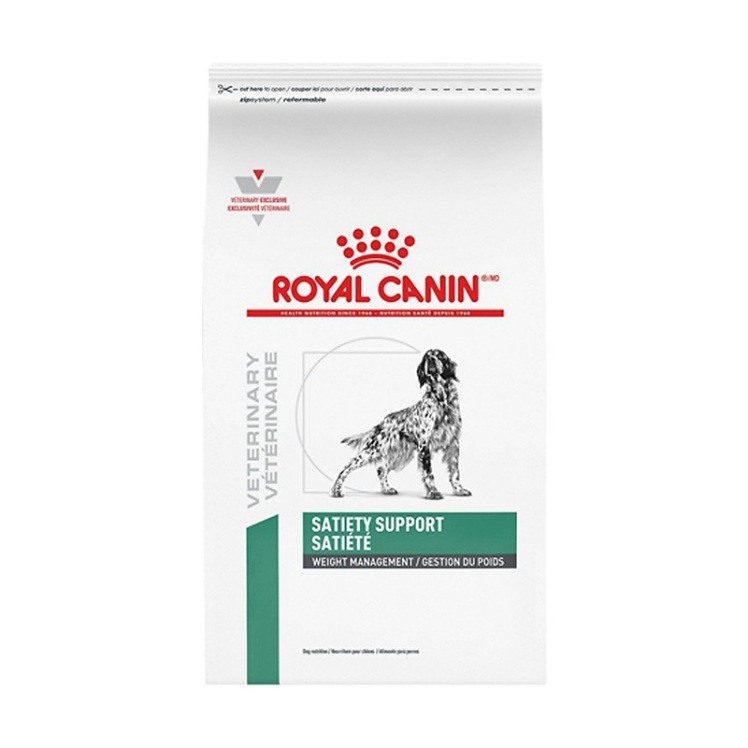 عکس تغییرات بستهبندی غذای خشک سگ رویال کنین مخصوص کنترل اشتها Royal Canin Satiety Support وزن 1.5 کیلوگرم