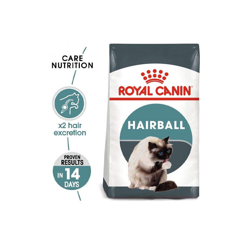  تصویر 2 غذای خشک گربه رویال کنین ضد گلوله مویی Royal Canin Hairball Care Cat Food وزن 4 کیلوگرم 