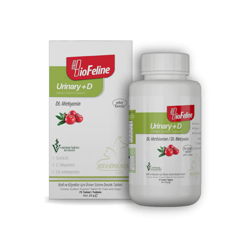 تصویر قوطی قرص مخصوص مشکلات ادراری بیوفلاین BioFeline Urinary +D Tablet بسته 75 عددی
