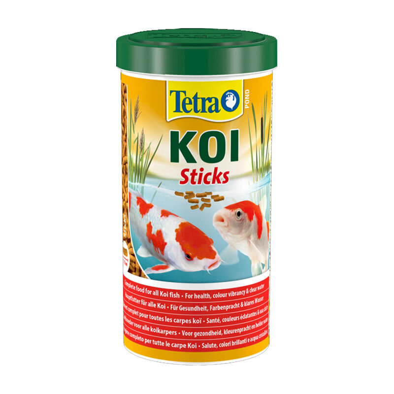  تصویر 1 غذای استیکی ماهی کوی برکه تترا Tetra Pond Koi Sticks حجم 1 لیتر 