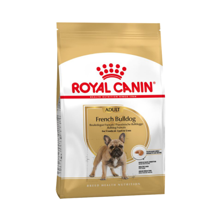 تصویر غذای خشک سگ رویال کنین مدل Royal Canin Adult French Bulldog وزن 3 کیلوگرم