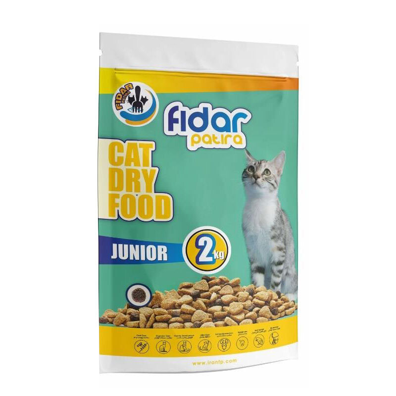  تصویر غذای خشک گربه فیدار مدل Junior وزن 2 کیلوگرم 