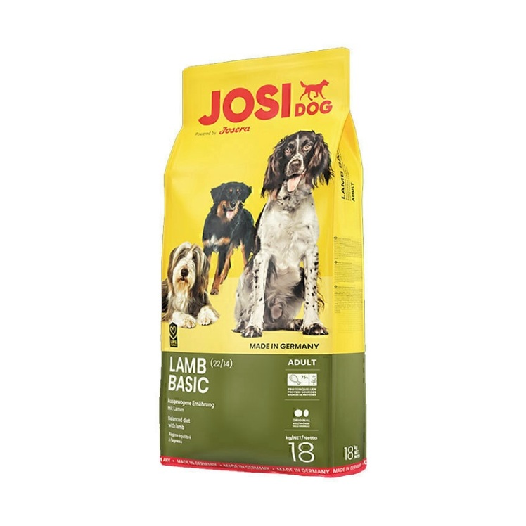 تصویر دانه غذای خشک سگ مدل لمب بیسیک جوسی داگ جوسرا Josera Josidog Lamb Basic وزن 18 کیلوگرم
