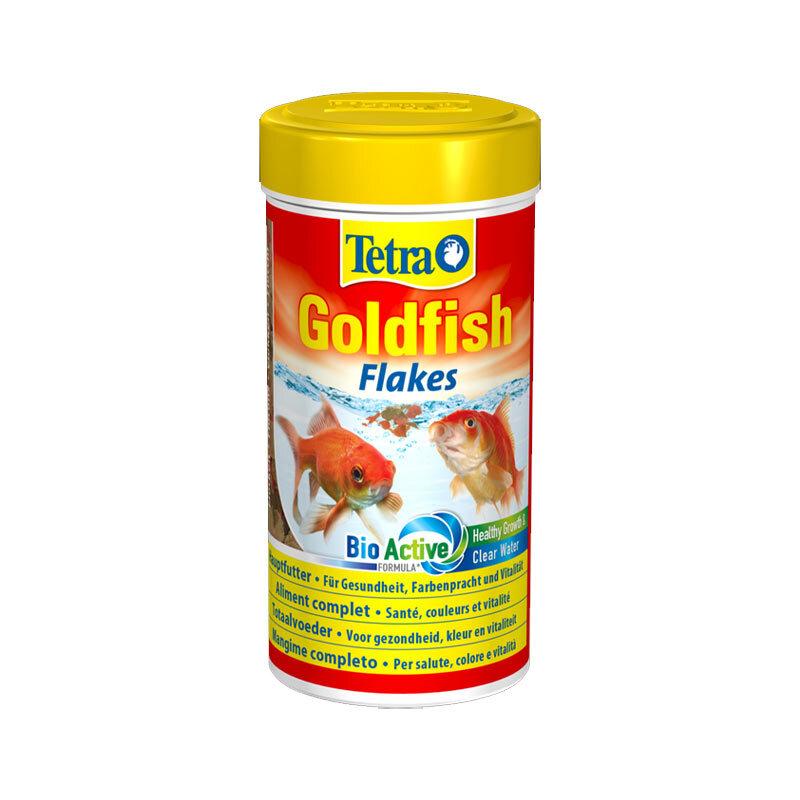  تصویر 1 غذای پولکی ماهی گلدفیش تترا Tetra Goldfish Flakes حجم 100 میلی لیتر 