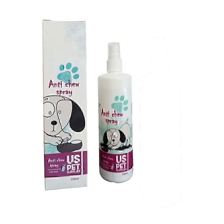 تصویر اسپری ضد جویدن سگ یو اس پت UsPet Anti Chew Spray حجم 250 ‌میلی‌لیتر