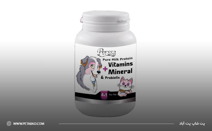 مکمل مولتی ویتامین مینرال گربه