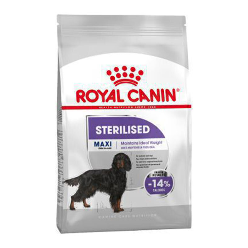  تصویر غذای خشک سگ عقیم شده رویال کنین Royal Canin Maxi Sterilised وزن 3 کیلوگرم 