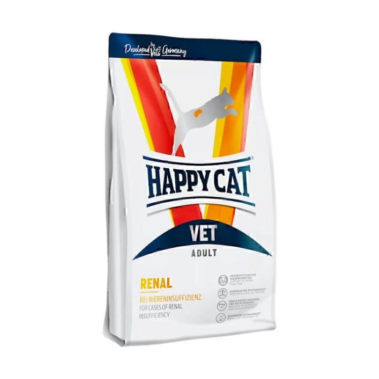 تصویر 2 غذای خشک درمانی مشکلات کلیوی گربه هپی کت Happy Cat VET Diet Renal وزن 1.4 کیلوگرم