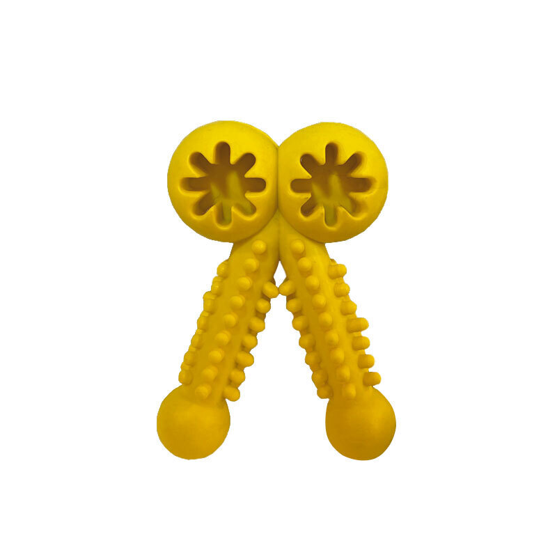 عکس اسباب بازی دندانی سگ طرح ستاره رنگ زرد 