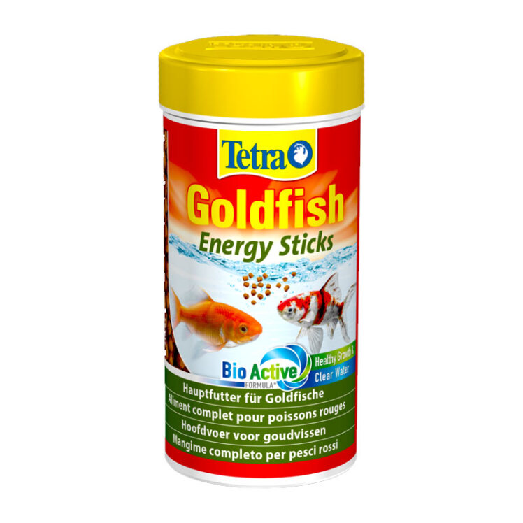 عکس قوطی غذای گرانوله بلند مخصوص ماهی گلدفیش تترا Tetra Goldfish Energy Sticks حجم 250 میلی لیتر