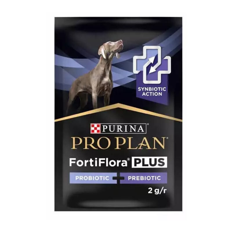  تصویر پودر مکمل پروبیوتیک و پریبیوتیک سگ پروپلن Proplan FortiFlora Plus Probiotic + Prebiotic وزن 2 گرم 