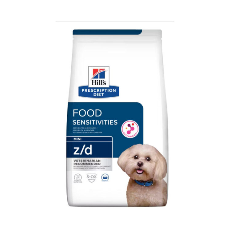 تصویر غذای خشک درمانی سگ هیلز مخصوص حساسیت غذایی Hill's Food Sensitivities Dog Dry Food وزن 1 کیلوگرم