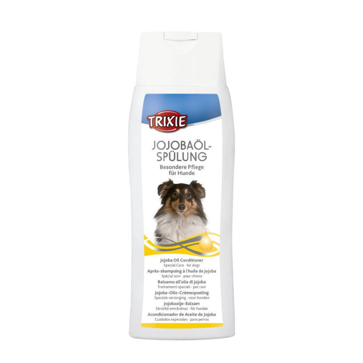 تصویر نرم کننده سگ حاوی روغن جوجوبا تریکسی
