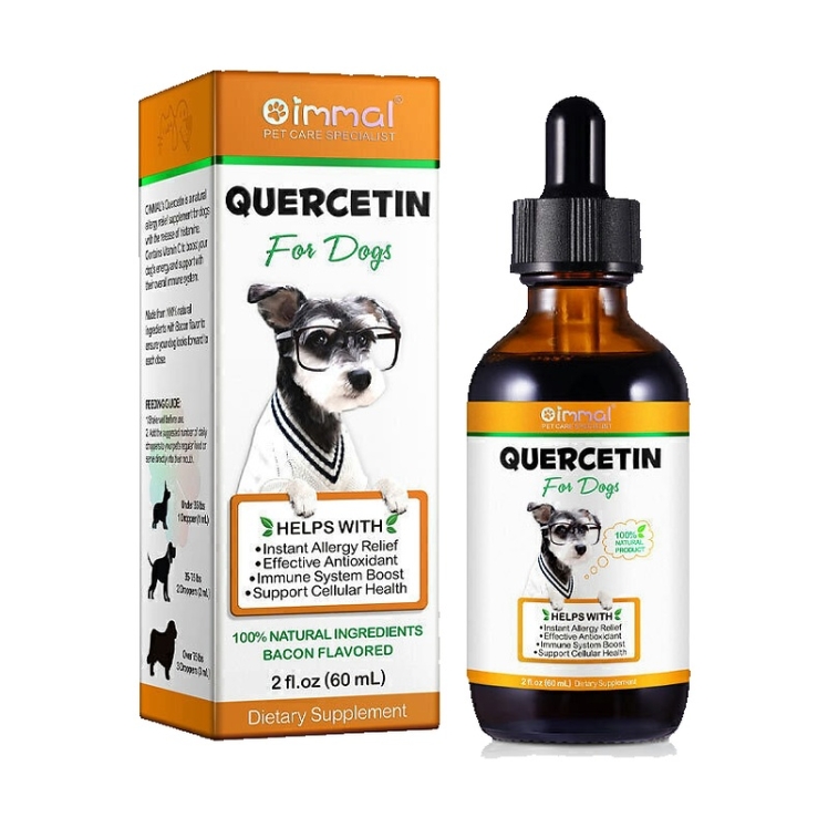 تصویر 2 قطره کورستین سگ اویمال Oimmal Quercetin For Dogs 