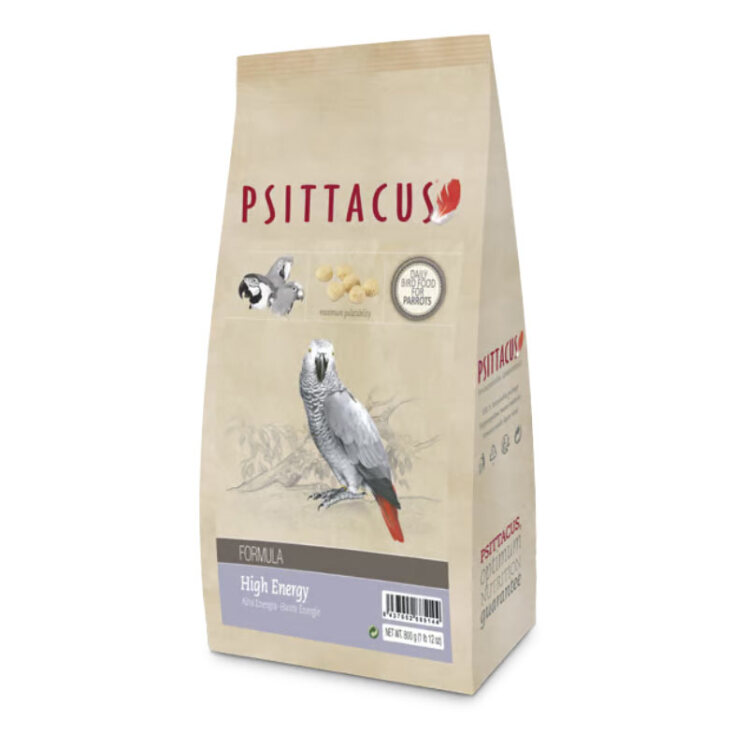 تصویر پلت غذایی کامل مخصوص طوطی سانان سیتاکوس Psittacus Parrots Pallet High Energy وزن 800 گرم