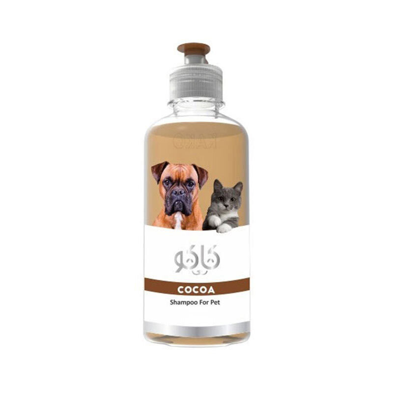  تصویر شامپو سگ و گربه کاکو با عصاره کاکائو Kako Cat & Dog Shampoo With Cocoa حجم 500 میلی‌لیتر 