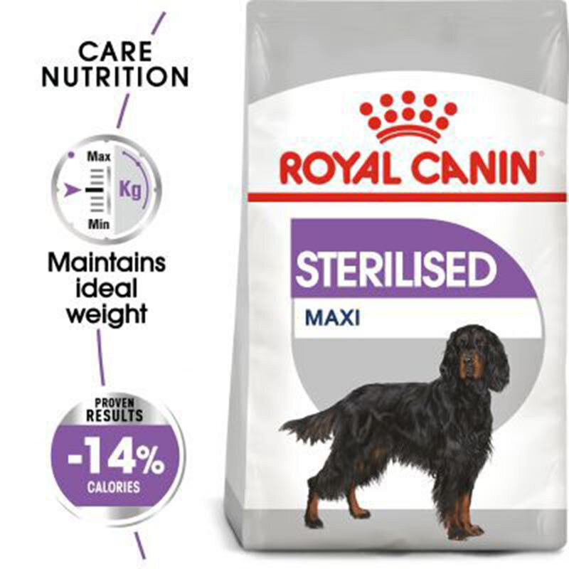  تصویر دوم غذای خشک سگ عقیم شده رویال کنین Royal Canin Maxi Sterilised وزن 3 کیلوگرم 