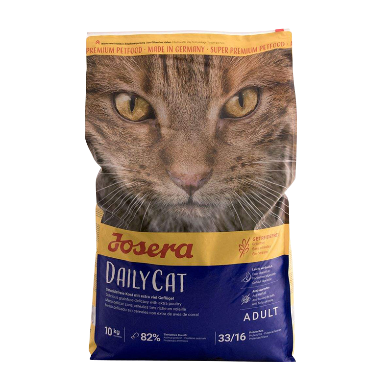  غذای خشک گربه جوسرا مدل Dailycat وزن 10 کیلوگرم 