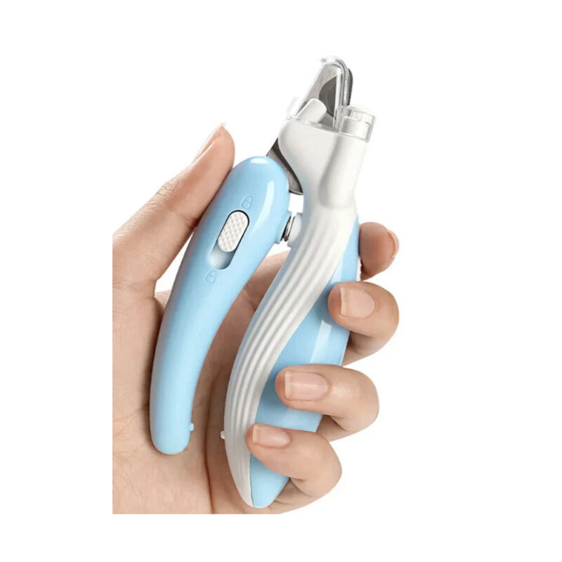  تصویر 2 ناخن گیر سگ و گربه با محافظ ایمنی و چراغ Pet Clippers with Safety Guard and Light 