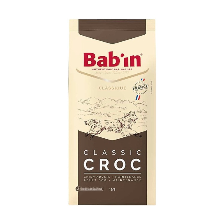 غذای خشک سگ بابین Babin Adult Classic Croc وزن 18 کیلوگرم کاتالوگ