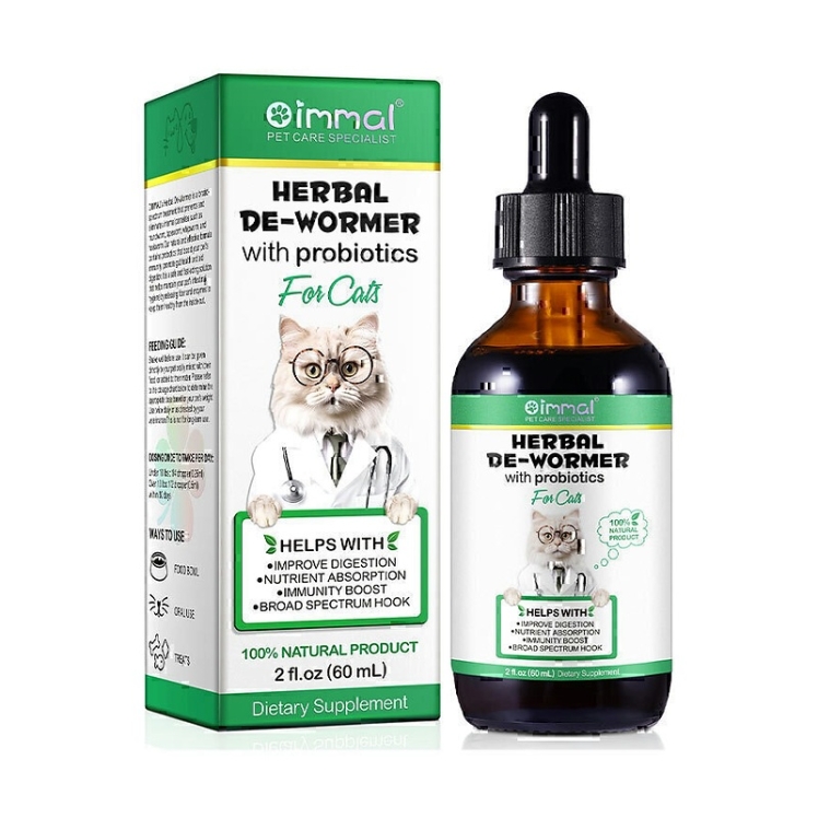 کاربرد قطره ضدانگل گیاهی گربه اویمال