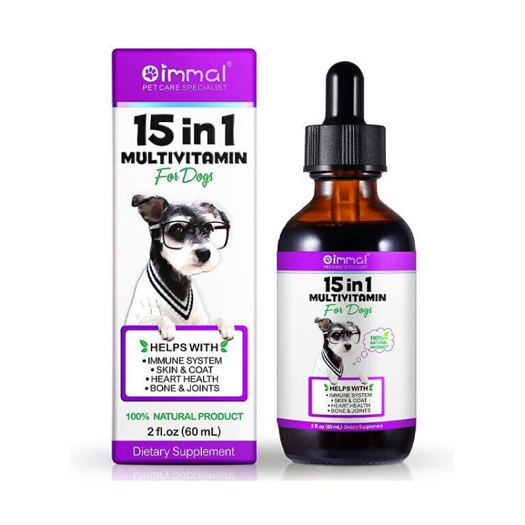 تصویر 2 قطره مولتی ویتامین برای سگ اویمال Oimmal Multivitamin For Dogs