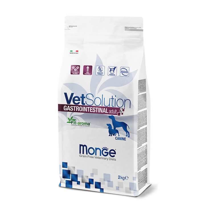 تصویر غذای خشک درمانی گوارش سگ مونژ Monge VetSolution Gastrointestinal Adult Canine وزن 2 کیلوگرم