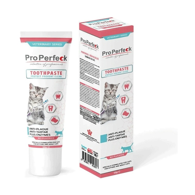 تصویر خمیر دندان گربه پروپرفک ProPerfeck ToothPaste Cat وزن 100 گرم