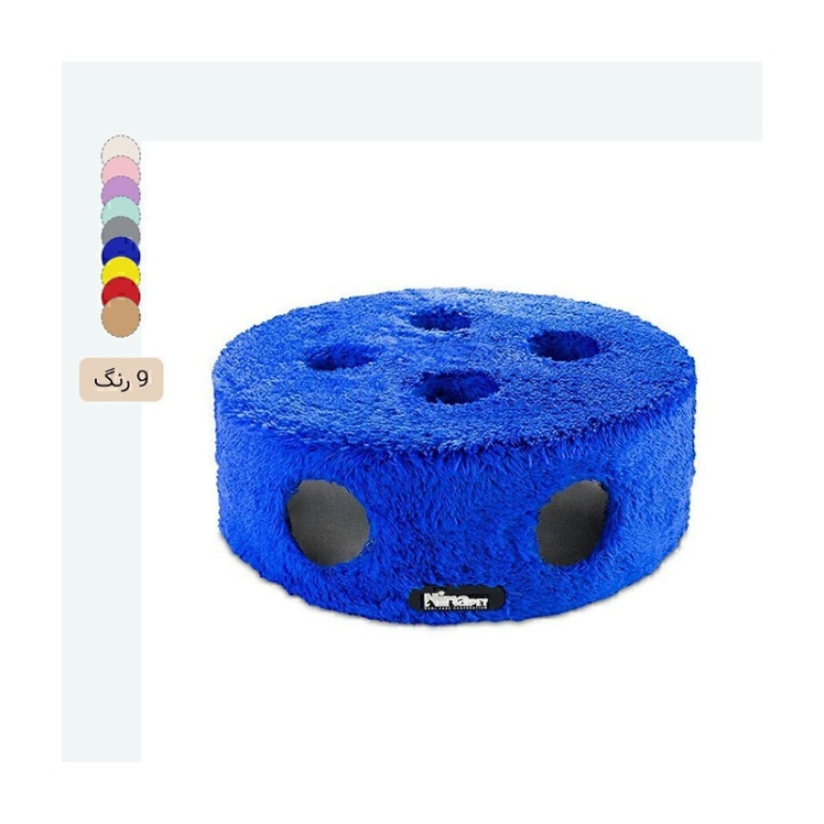تصویر جعبه بازی گربه نیناپت مدل پنیری گرد آبی