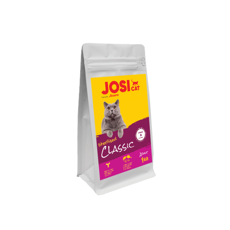 تصویر محتویات غذای خشک گربه عقیم شده جوسرا مدل کلاسیک Josera Josi Cat Classic وزن 1 کیلوگرم