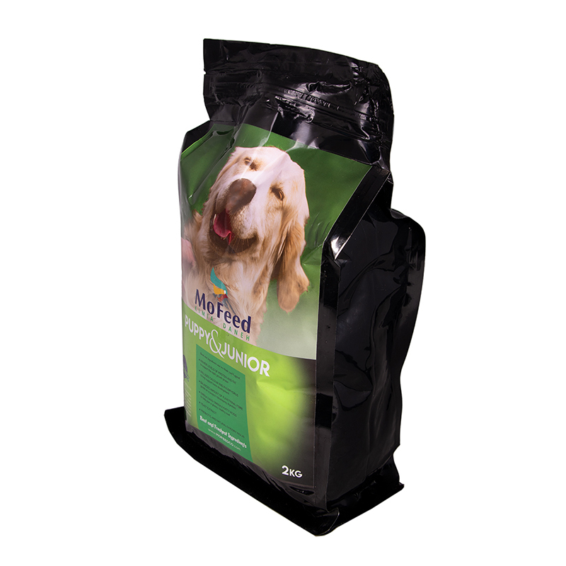  عکس جزییات بسته بندی غذای خشک سگ مفید مدل Puppy & Junior وزن 2 کیلوگرم 