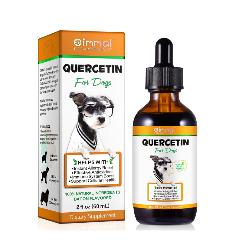  تصویر 1 قطره کورستین سگ اویمال Oimmal Quercetin For Dogs 