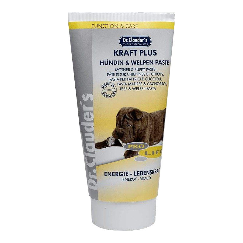  عکس بسته بندی خمیر تقویت کننده سگ دکتر کلادرز مدل Kraft Plus وزن 150 گرم 