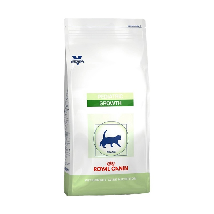 تصویر محتویات غذای خشک بچه گربه فاز سوم رشد رویال کنین Royal Canin Pediatric Growth وزن 2 کیلوگرم