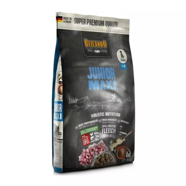 تصویر غذای خشک سگ بلکاندو جونیور ماکسی