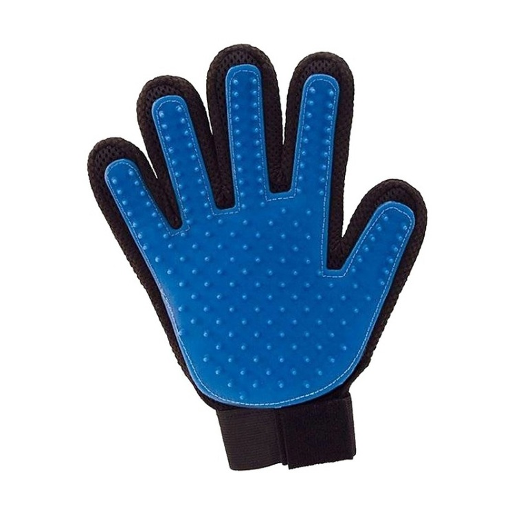 عکس جزییات محصول دستکش ماساژ حیوانات تروتاچ مدل Desheding Glove
