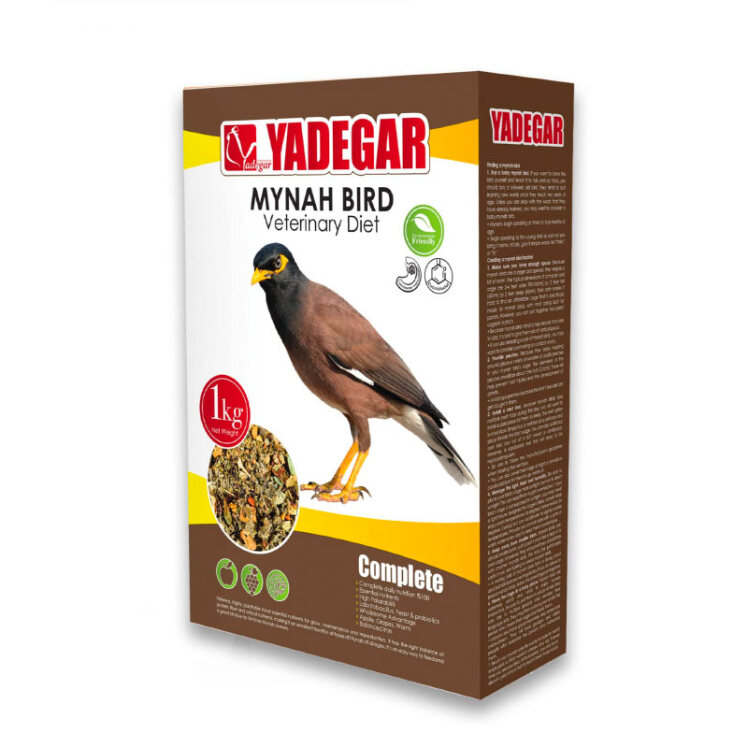 تصویر خوراک آجیلی مرغ مینا یادگار Yadegar Mynah Bird Veterinary Diet وزن 1 کیلوگرم