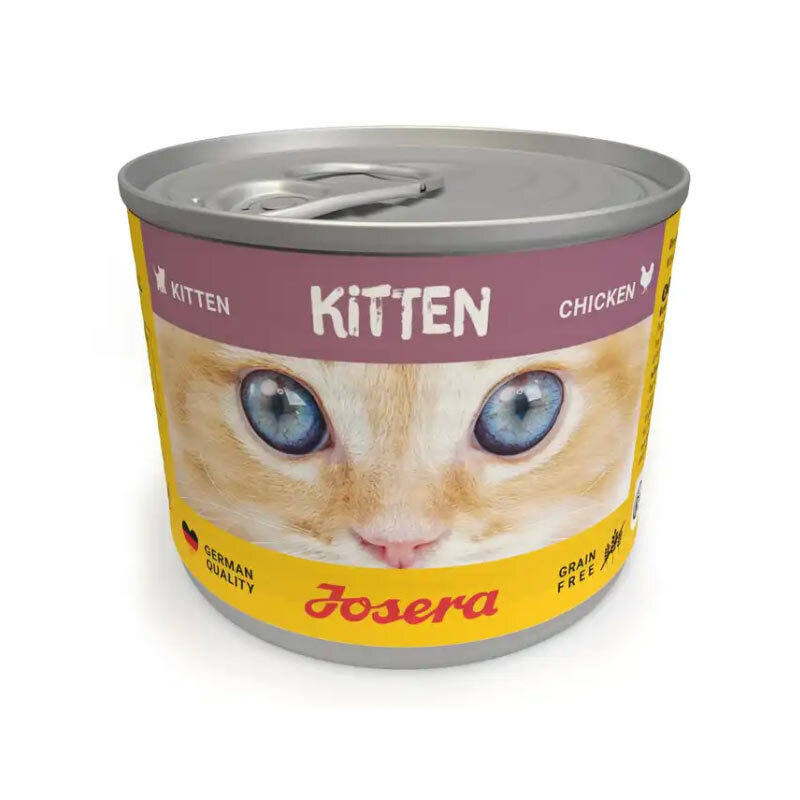  تصویر کنسرو بچه گربه ریکاوری جوسرا با طعم مرغ Josera Kitten Recovery Food With Chicken وزن 200 گرم 