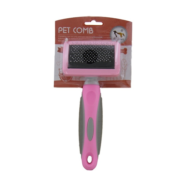 برس حیوانات یک طرفه Pet Comb آبی